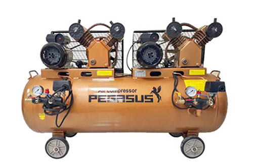 Máy nén khí piston Pegasus TM-V-0.25/12.5x2-3HPx2-230L