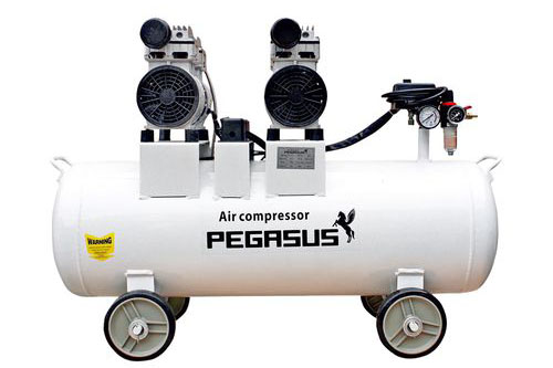 Máy nén khí giảm âm Pegasus TM-OF550-35L
