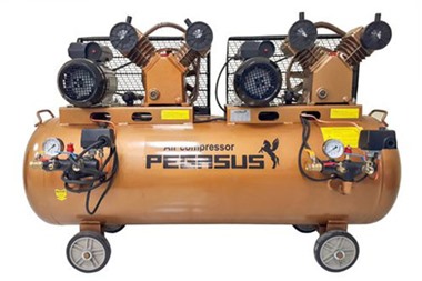 Máy nén khí piston Pegasus TM-V-0.25/12.5x2-3HPx2-230L